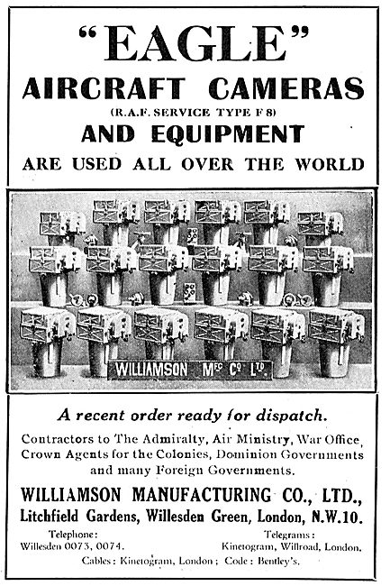 Williamson Eagle Aircraft Cameras & Equipment                    