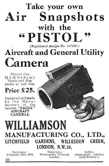 Williamson Pistol Cameras- Williamson Eagle Cameras              