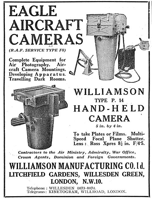 Williamson Eagle Aircraft Cameras                                