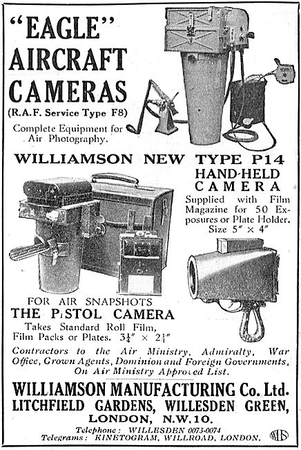 Williamson Eagle P14  Aircraft Camera                            