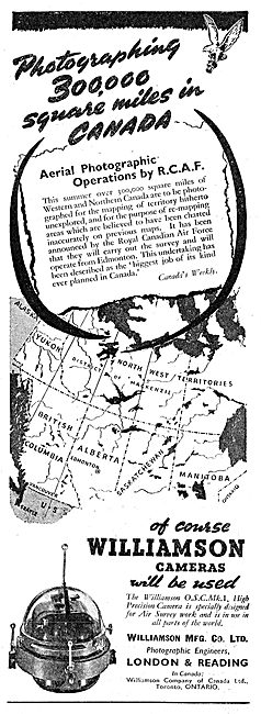 Williamson Aircraft Cameras                                      