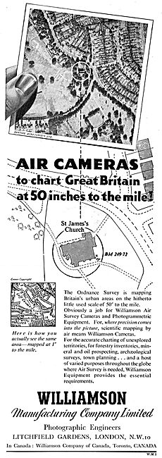 Williamson Aircraft Cameras & Air Survey Equipment               