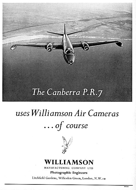 Williamson Aircraft Cameras, Gun Cameras & Accessories           