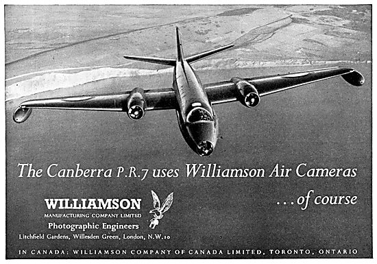 Williamson Aircraft Cameras, Gun Cameras & Accessories           