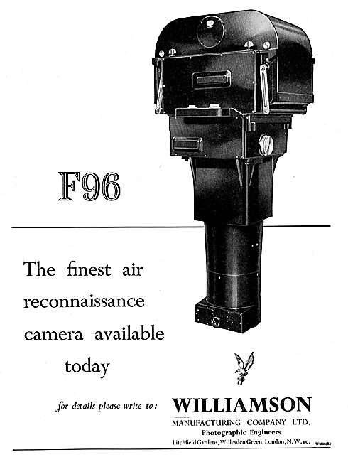 Williamson F96 Air Reconnaissance Camera                         