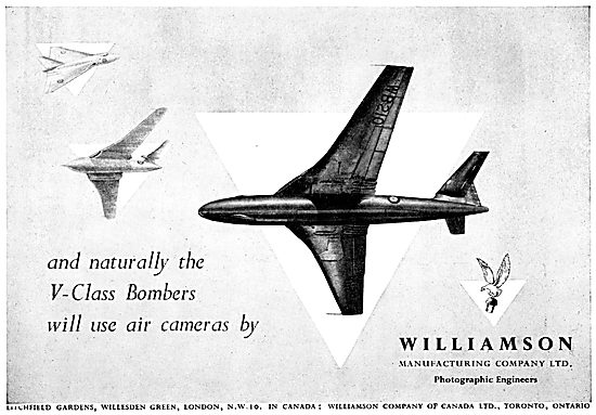 Williamson Aircraft Cameras, Gun Cameras & Accessories           