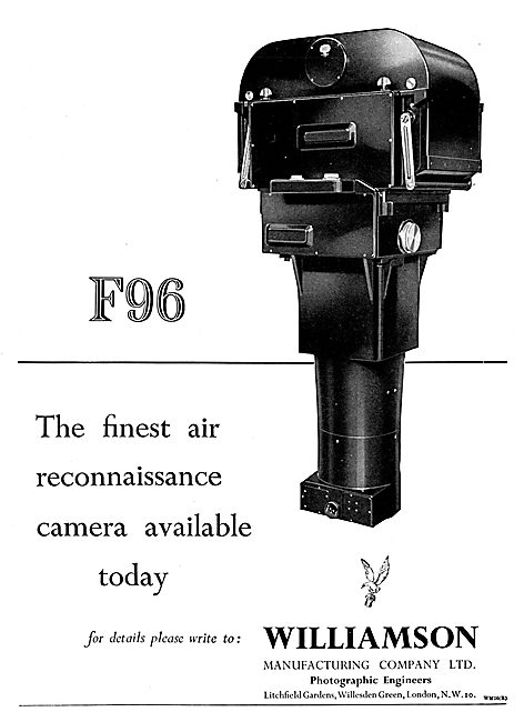 Williamson F96 Aircraft Camera                                   