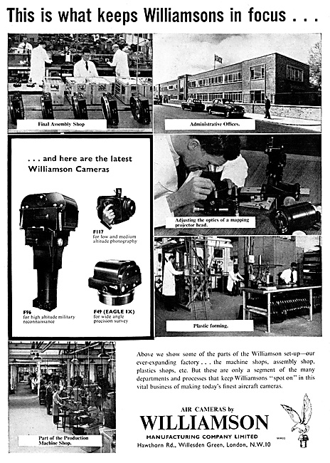 Williamson Aircraft Cameras, Gun Cameras & Accessories           