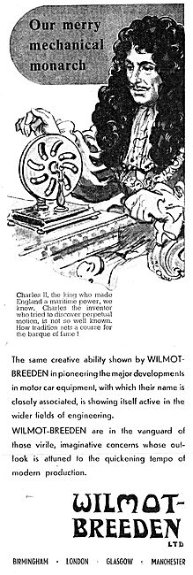 Wilmot-Breeden Aircraft & Motor Vehicle Parts 1943               