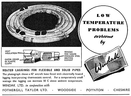 Baxter Woodhouse & Taylor -  Windak  Heated Pipe Lagging         