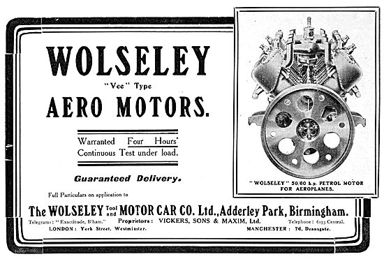 Wolseley Aero-Engines                                            