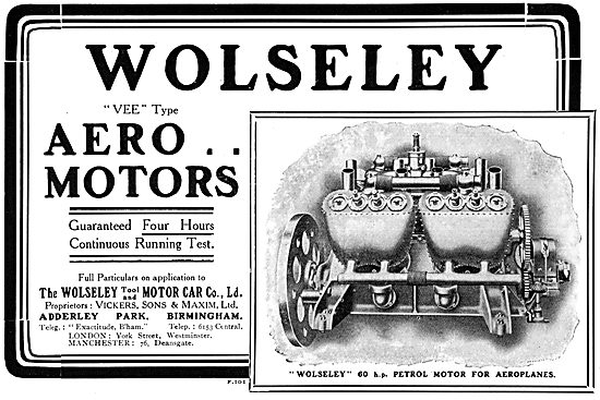 Wolseley Aero-Engines                                            