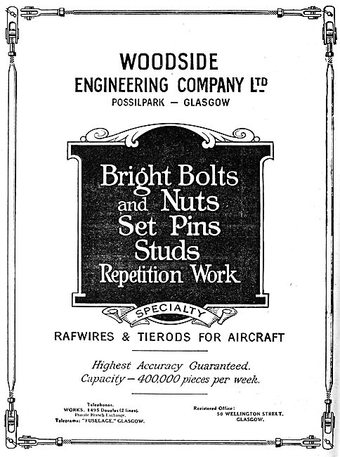 Woodside Engineering.- AGS Parts & Accessories 1919              