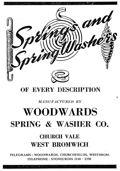 Woodwards Spring & Washer Co - Church Vale                       