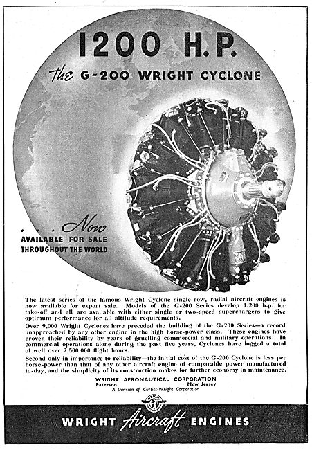 Wright Cyclone G-200                                             