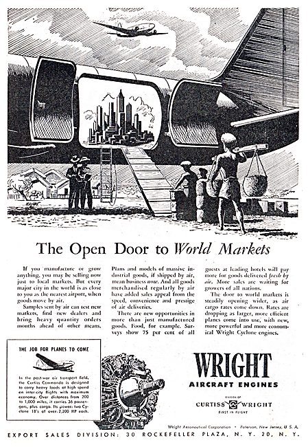 Curtiss Wright Aircraft Engines - Wright Cyclone                 