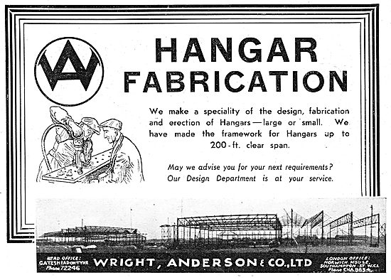 Wright Anderson & Co - Aircraft Hangars                          