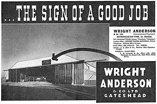 Wright Anderson & Co - Aircraft Hangars                          