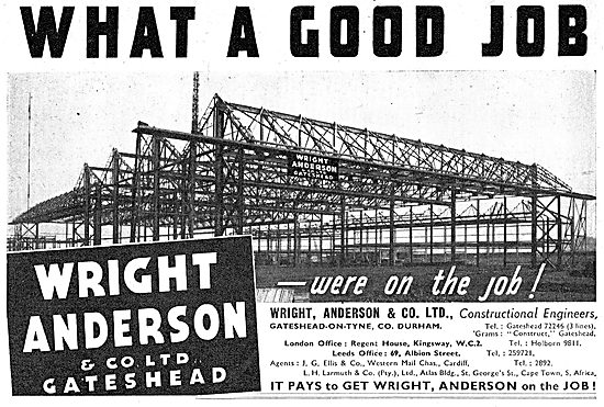 Wright Anderson & Co - Aircraft Hangars                          