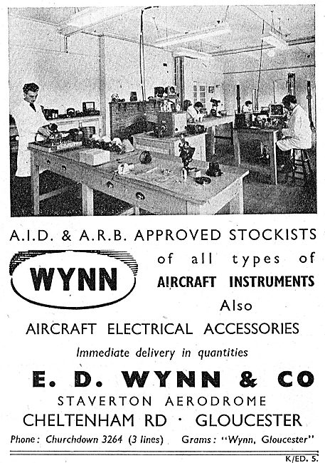 E.D.Wynn & Co Instrument & Electrical Spares Stockists           