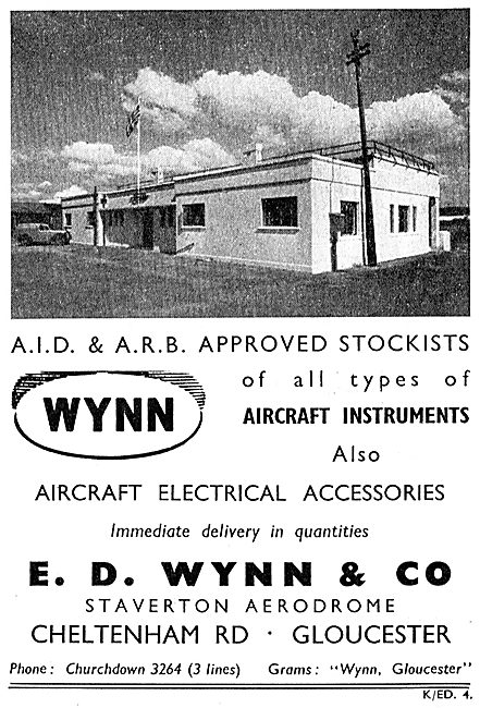 E.D.Wynn & Co Instrument & Electrical Spares Stockists           