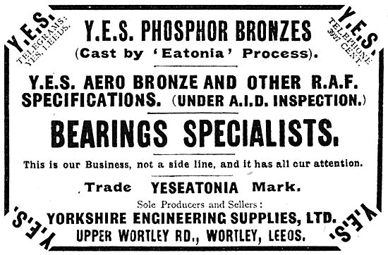Yorkshire Engineering Supplies : YES Eatonia Phosphor Bronze     