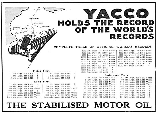 Yacco - Aero Engine Oil                                          