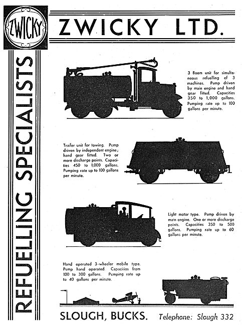 Zwicky Hand Operated Three Wheeler Mobile Aircraft Fueller       