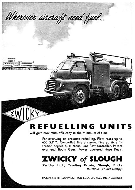 Zwicky Aircraft Refuelling Units                                 