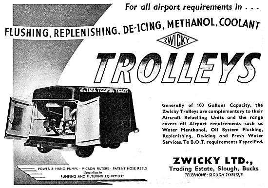 Zwicky Replenishment & Servicing Trollies                        