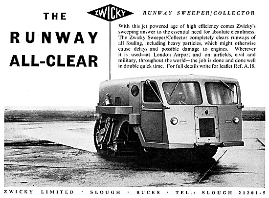 Zwicky Aircraft Refuelling Equipment & Runway Sweepers           