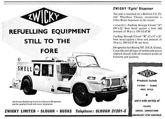 Zwicky Aircraft Fuelling Equipment - Zwicky Tigris Fuel Dispenser