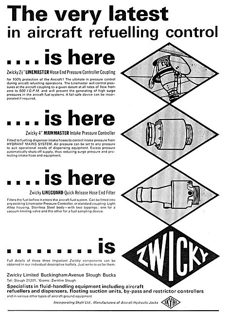 Zwicky Aircraft Refuelling Equipment                             